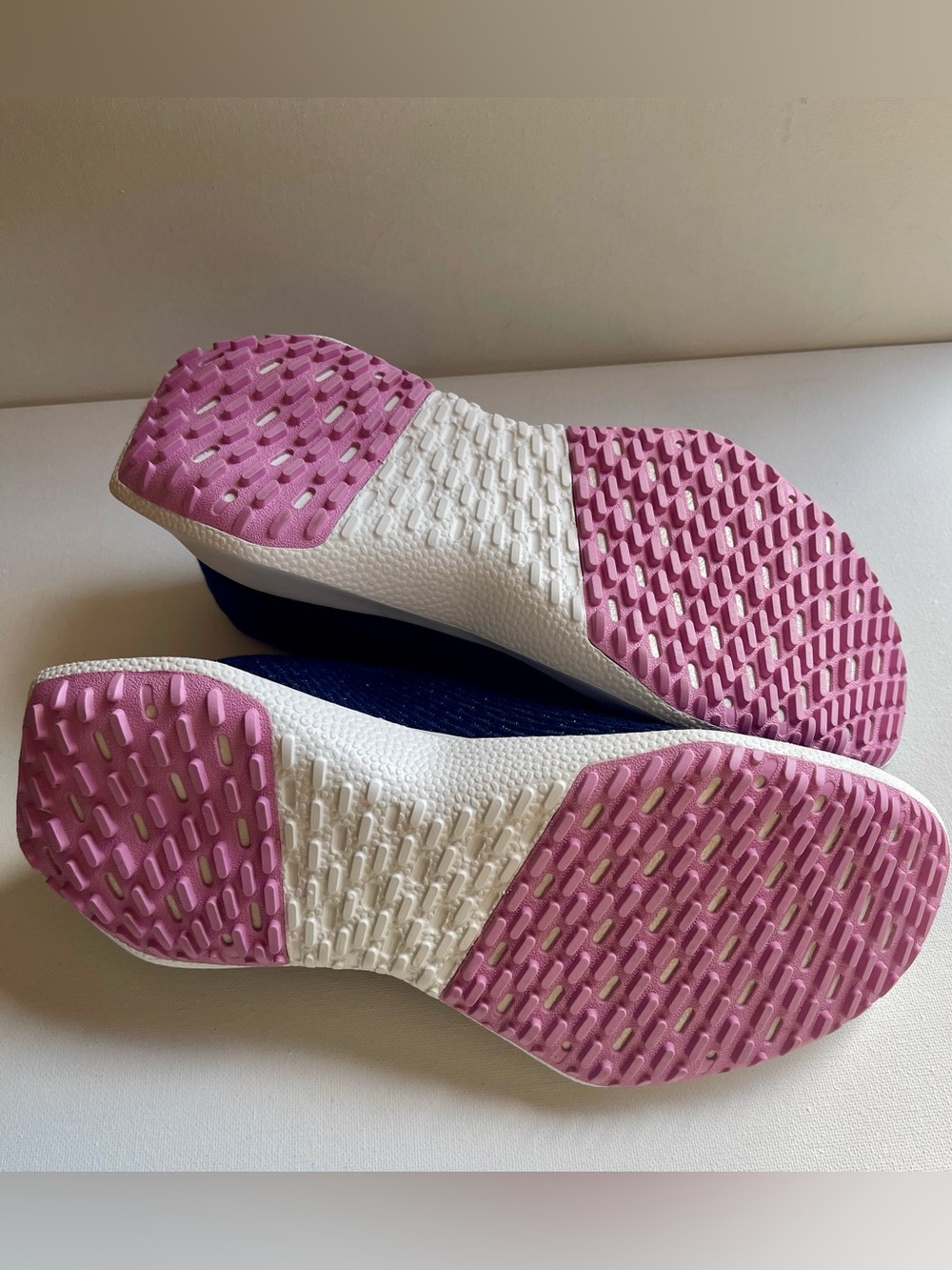 NEW ALLBIRDS TREE DASHER 2 RUNNING SHOE DEEP NAVY/BASIN PINK WOMENS SIZE 6.5 - Picture 10 of 12
